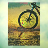 Beste Geschenke für Radfahrer Fensteraufkleber (Blatt 3)