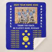 Beste Geschenke für Softball-Trainer, Spieler! Sof Sherpadecke (Vorderseite)