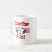 Beste Geschenke für Tanten Kaffeetasse (Vorderseite Links)