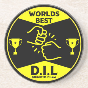 Beste Geschenke von "Daughter-in+law" Getränkeuntersetzer