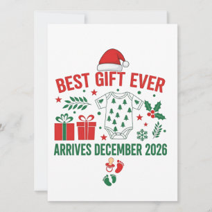 Beste Geschenkgutscheine im Dezember 2026 Weihnach Feiertagskarte