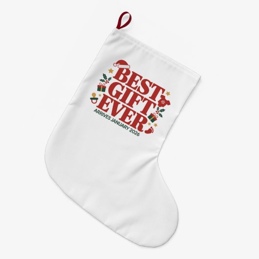 Beste Geschenkgutscheine im Januar 2026 Weihnachts Großer Weihnachtsstrumpf (Vorderansicht (hängend))