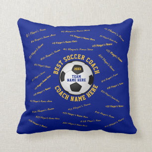 Beste Geschenkideen für Fußballtrainer ALLE Spiele Kissen