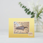 Beste Geschenkveranstaltung Postkarte (Stehend Vorderseite)