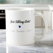 Beste Geschwister je Foto Kaffeetasse