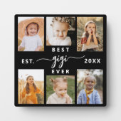 Beste GiGi je - Grandchildren FotoCollage Fotoplatte (Vorderseite)