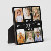 Beste GiGi je - Grandchildren FotoCollage Fotoplatte (Vorderseite)