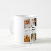 Beste GiGi je - Grandchildren FotoCollage Kaffeetasse (Vorderseite Links)