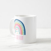 Beste Gigi je Rainbow Kaffeetasse (Vorderseite Links)
