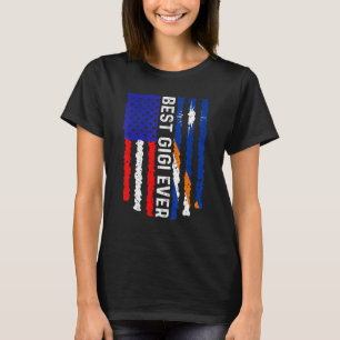 Beste Gigi je US Marshallinseln Flaggenmutter D T-Shirt