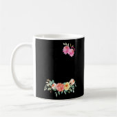 Beste Gigi je Women Blumendekoration Oma Kaffeetasse (Links)