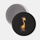Beste Giraffe Kunst für Männer Frauen Erwachsene G Magnet (Vorderseite/Rückseite)