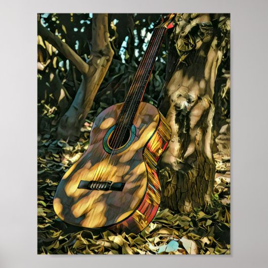 beste Gitarrist aller Zeiten Poster (Vorne)