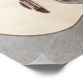 Beste Gitarrist aller Zeiten Poster (Ecke)