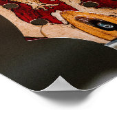 Beste Gitarrist aller Zeiten Poster (Ecke)