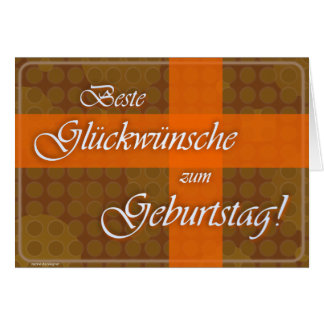 Beste Glückwünsche