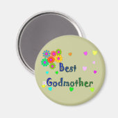 Beste Godmatergeschenke Magnet (Vorderseite/Rückseite)