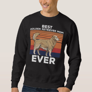 Beste Golden Retriever Mama je Idee für Hunde Vate Sweatshirt