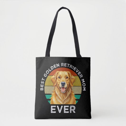 Beste Golden Retriever-Mutter überhaupt Tasche (Vorderseite)