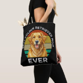 Beste Golden Retriever-Mutter überhaupt Tasche (Von Nahem)