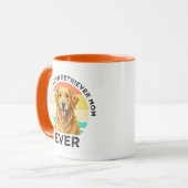 Beste Golden Retriever-Mutter überhaupt Tasse (Vorderseite Links)