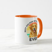 Beste Golden Retriever-Mutter überhaupt Tasse (VorderseiteRechts)