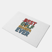 Beste Golf Opa je Fußmatte (Schrägansicht)