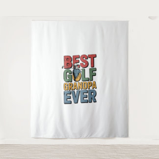 Beste Golf Opa je Wandteppich