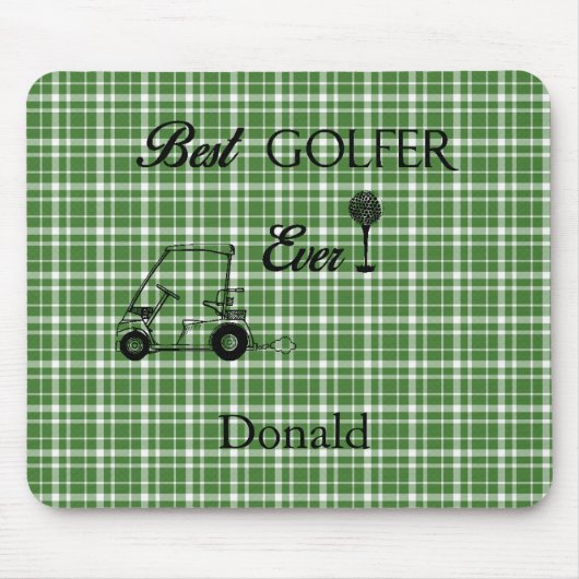 Beste Golfer Custom Mouse Pad Mousepad (Vorne)