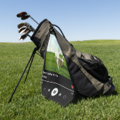 Beste Golfer Grandpa Song Cover Geburtstag Trendy Golfhandtuch (Gras)