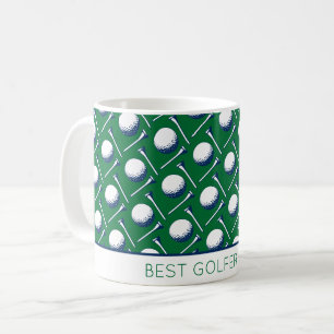 Beste Golfer je Golf Balls T-Shirts Klassischer Sp Kaffeetasse