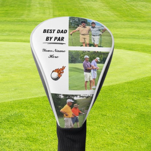 Beste Golfgeschenke für Vater Personalisiertes Fot Golf Headcover