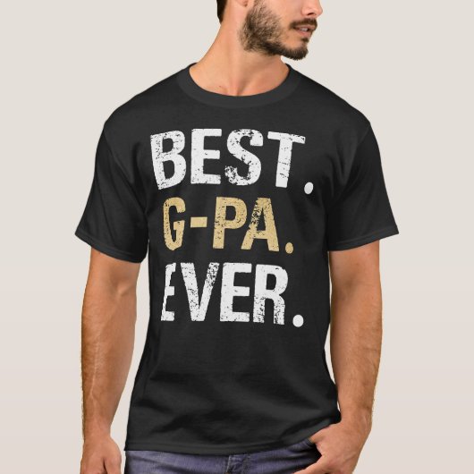 Beste GPa Grafik GPa Geschenk von Grandtochter Gra T-Shirt (Vorderseite)