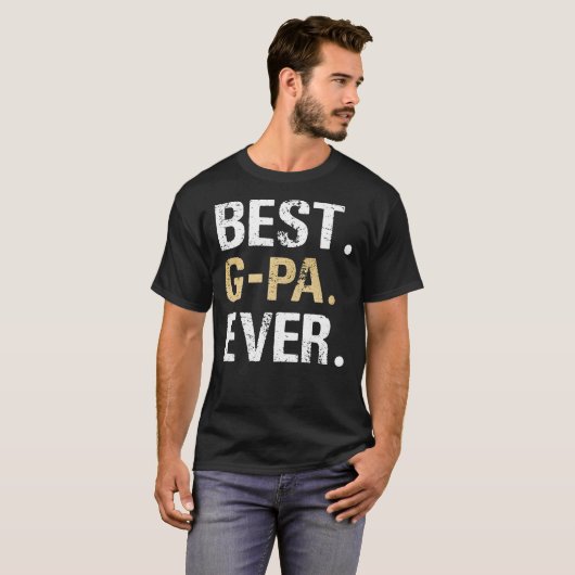 Beste GPa Grafik GPa Geschenk von Grandtochter Gra T-Shirt (Vorne ganz)