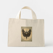 Beste Grafik Mini Stoffbeutel (Rückseite)