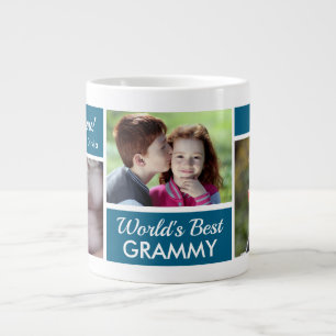 Beste Grammy-Fotocollage der Welt Riesiger Kaffeeb Jumbo-Tasse