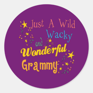 Beste Grammy Geschenke Runder Aufkleber