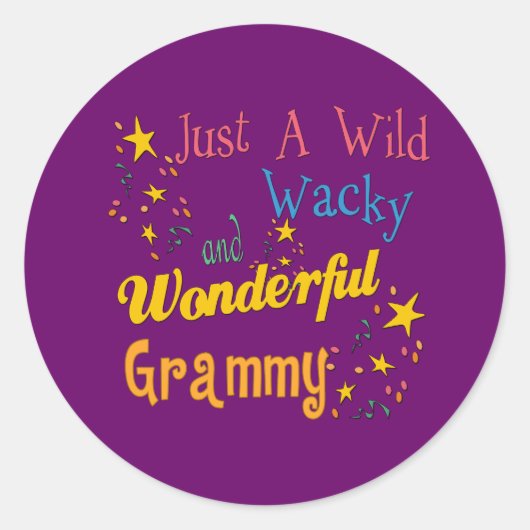 Beste Grammy-Geschenke Runder Aufkleber (Vorderseite)
