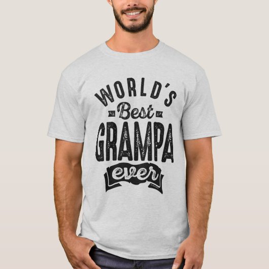 Beste Grampa-Geschenke T-Shirt (Vorderseite)