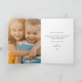 Beste Grampa je | Vatertag-Foto Karte (Innenseite)