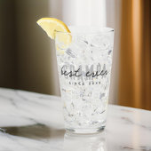 Beste Grampa seit 20XX Moderne, einfache Preppy Glas