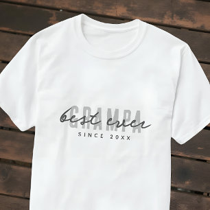 Beste Grampa seit 20XX Moderne, einfache Preppy T-Shirt