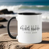 Beste Grampa seit 20XX Moderne, einfache Preppy Tasse