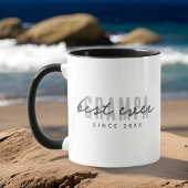 Beste Grampa seit 20XX Moderne, einfache Preppy Tasse