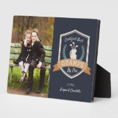 Beste Grampen nach Par | Golf Opa Foto Fotoplatte (Seite)