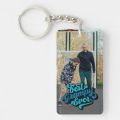 Beste Grampie je | Opa-Foto Schlüsselanhänger (Vorderseite)