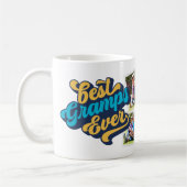 Beste Gramps je | Grandpa Foto Kaffee Tasse (Links)