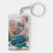 Beste Gramps je | Opa-Foto Schlüsselanhänger (Rückseite)