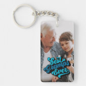 Beste Gramps je | Opa-Foto Schlüsselanhänger (Vorderseite)