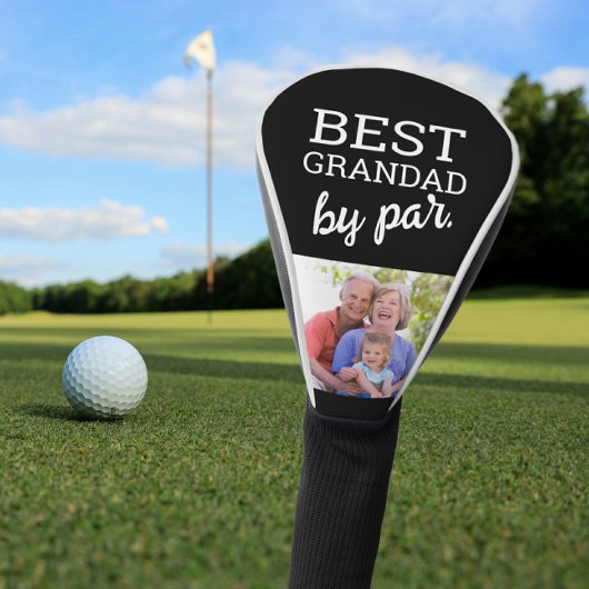 Beste Grandad-Karte par Moderne Typografie Custom  Golf Headcover